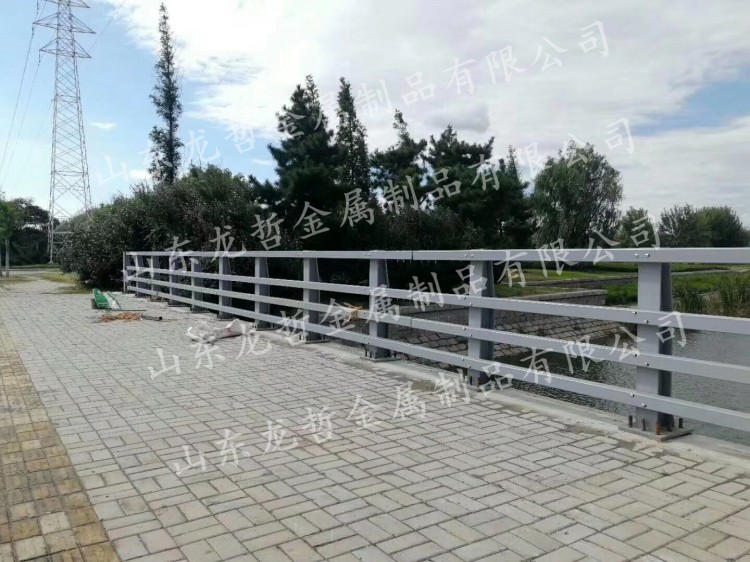 橋梁河道防撞護欄工程案例